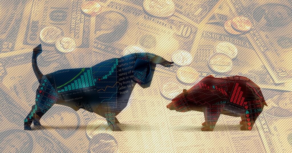 bulls bears money usd